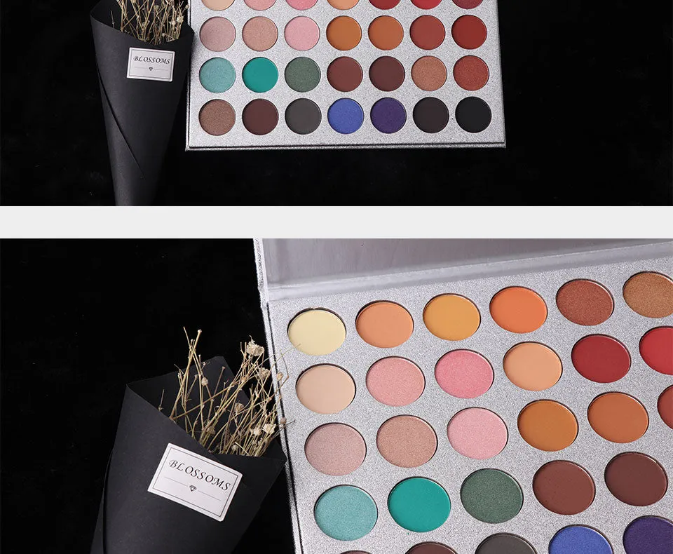 35Color eyeshadow pallete Glitter Matte Eye shadow Long-lasting