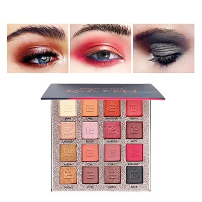 35Color eyeshadow pallete Glitter Matte Eye shadow Long-lasting