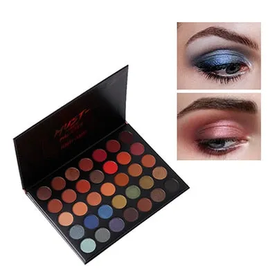 35Color eyeshadow pallete Glitter Matte Eye shadow Long-lasting