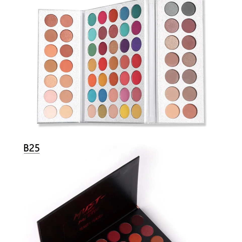35Color eyeshadow pallete Glitter Matte Eye shadow Long-lasting