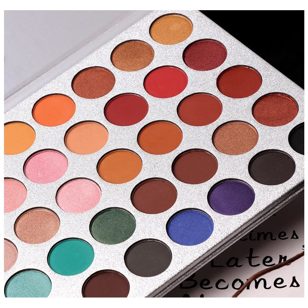 35Color eyeshadow pallete Glitter Matte Eye shadow Long-lasting