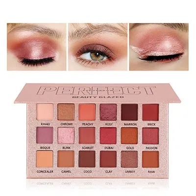 35Color eyeshadow pallete Glitter Matte Eye shadow Long-lasting