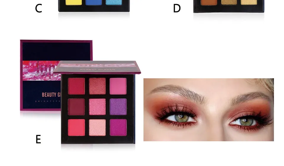 35Color eyeshadow pallete Glitter Matte Eye shadow Long-lasting