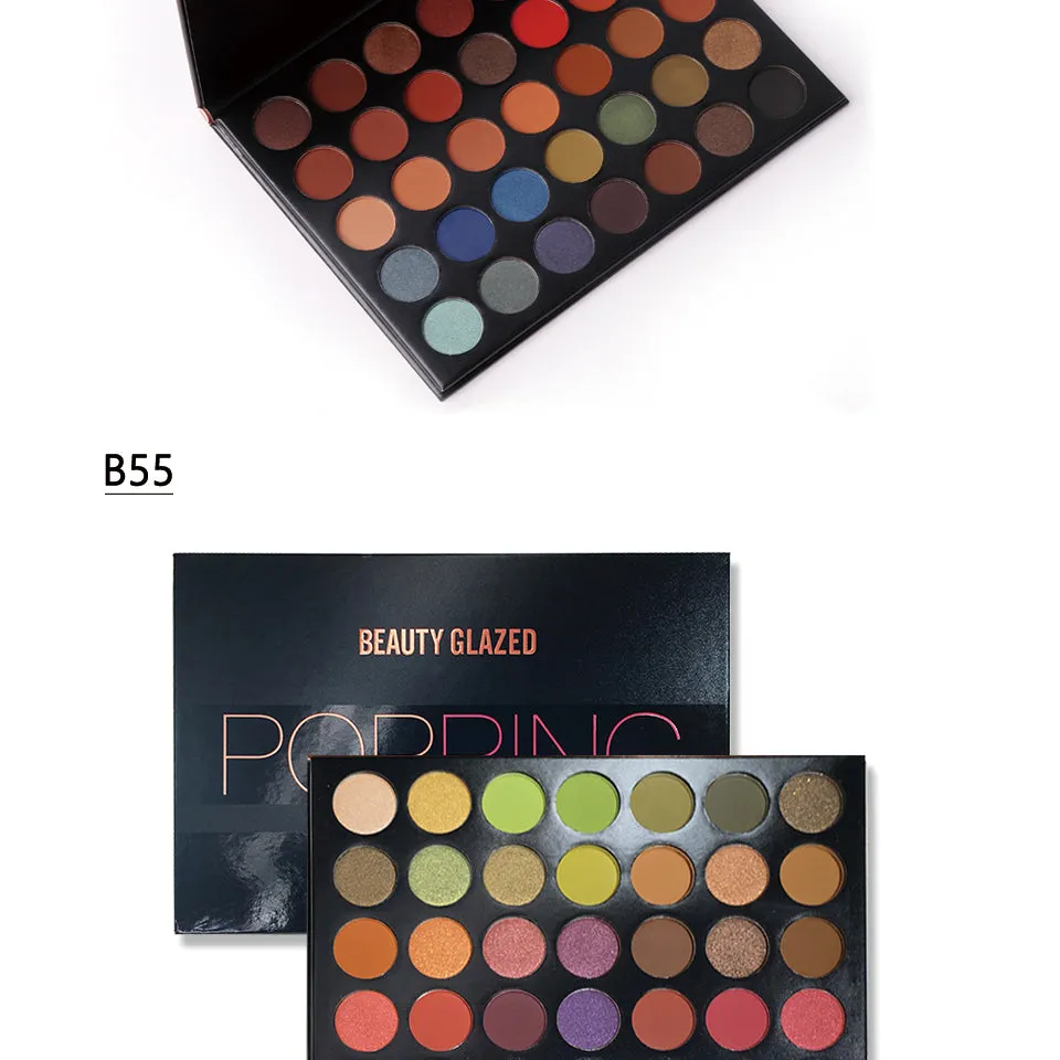 35Color eyeshadow pallete Glitter Matte Eye shadow Long-lasting
