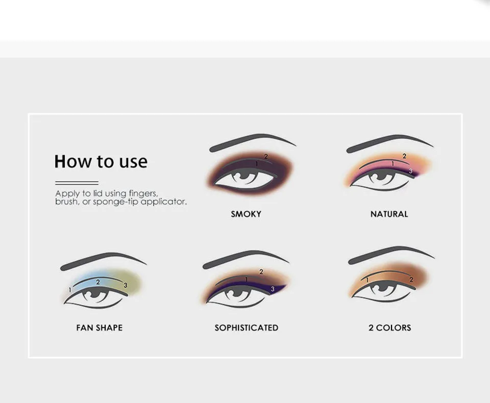 35Color eyeshadow pallete Glitter Matte Eye shadow Long-lasting