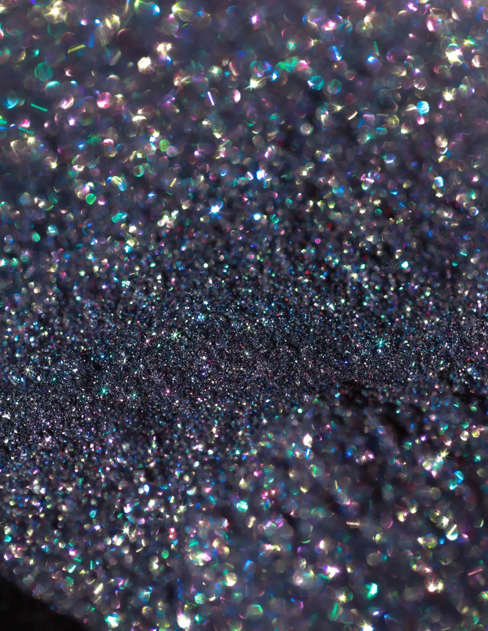 #48 Dark Blue Eyeshadow Glitter