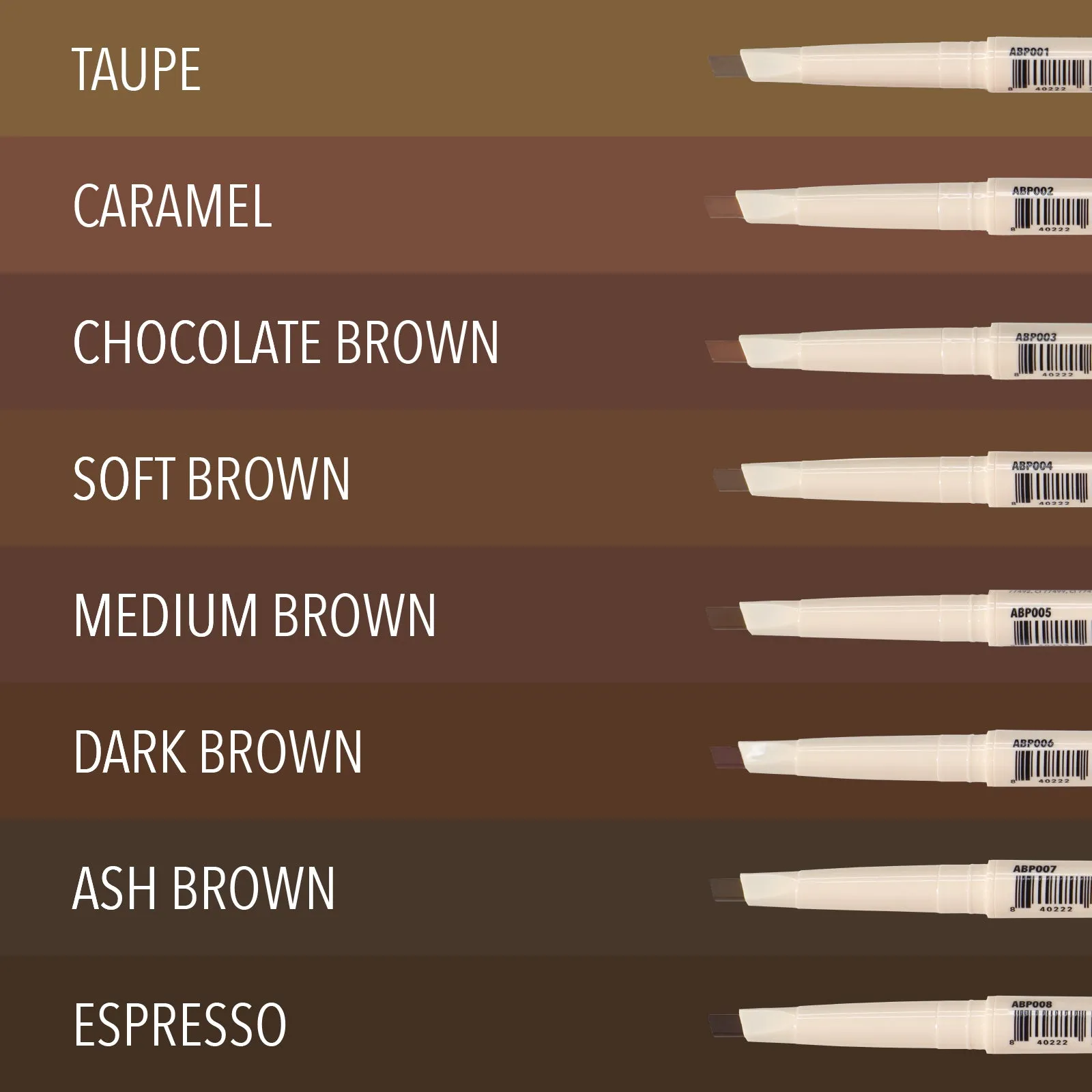 Angled Brow Pencil (001, Taupe)
