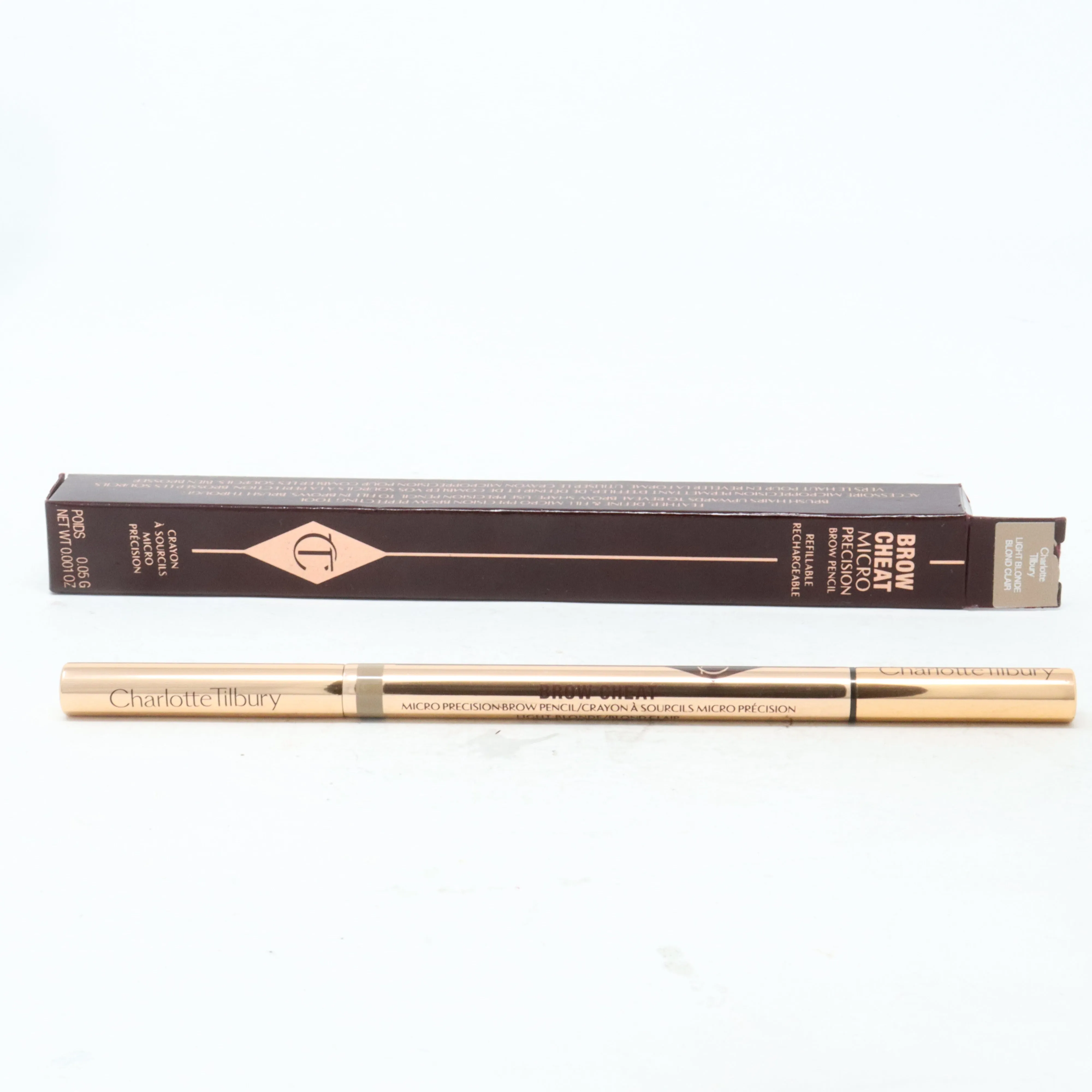 Charlotte Tilbury Brow Cheat Micro Precision Brow Pencil 0.04oz  New With Box
