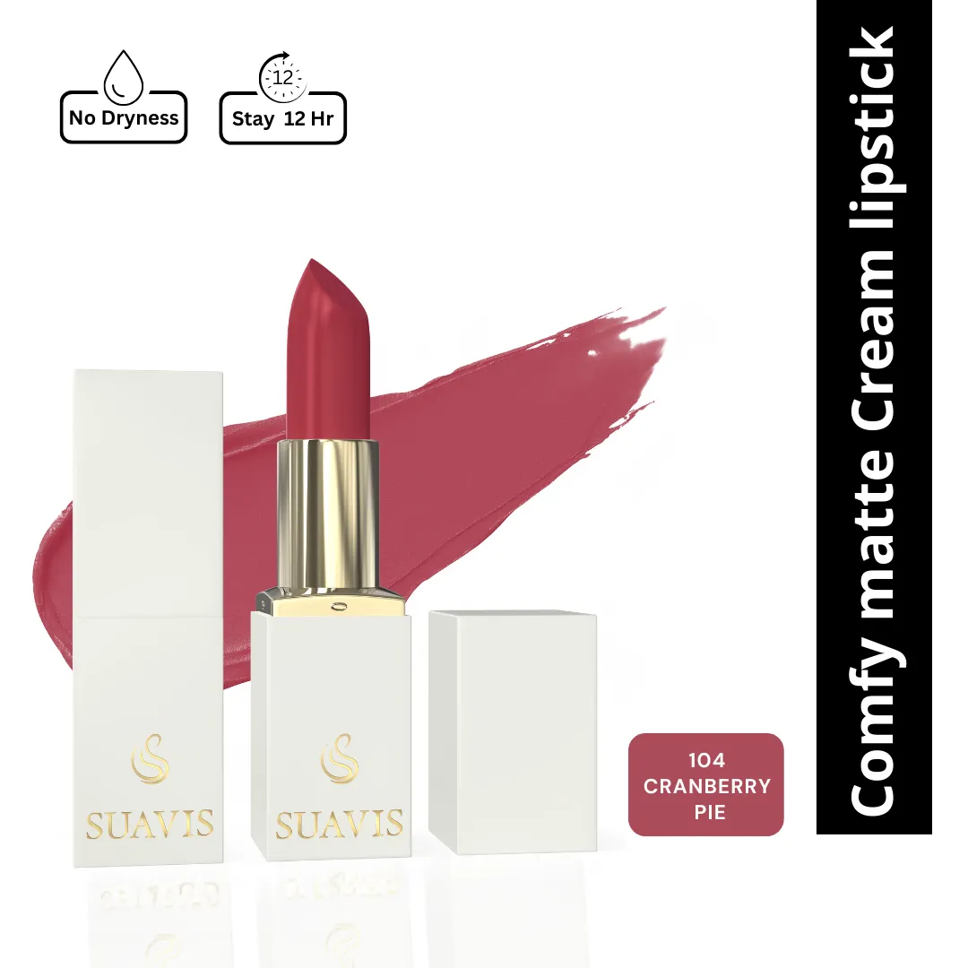 Creamy matte lipstick