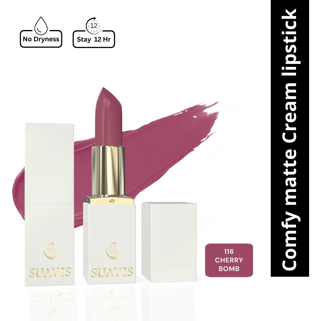 Creamy matte lipstick