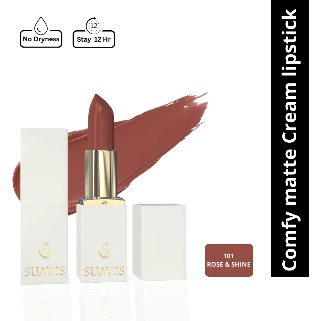 Creamy matte lipstick