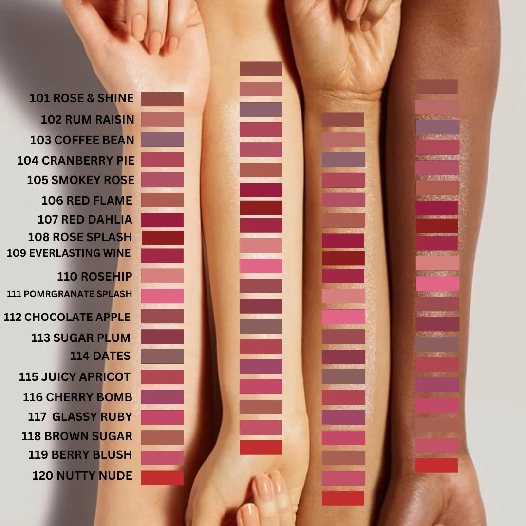 Creamy matte lipstick