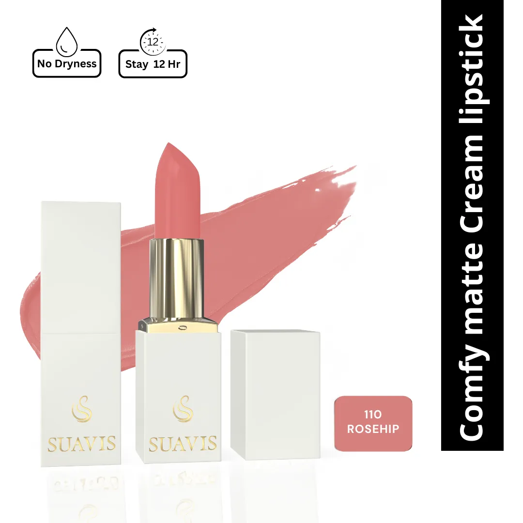 Creamy matte lipstick