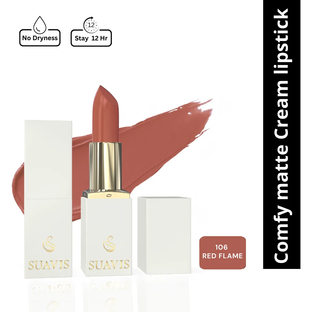 Creamy matte lipstick