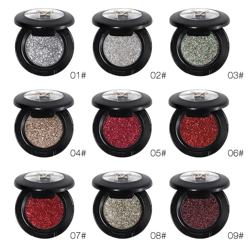 Diamond Glitter Eyeshadow 24 Colors For Shimmer Metal Eye