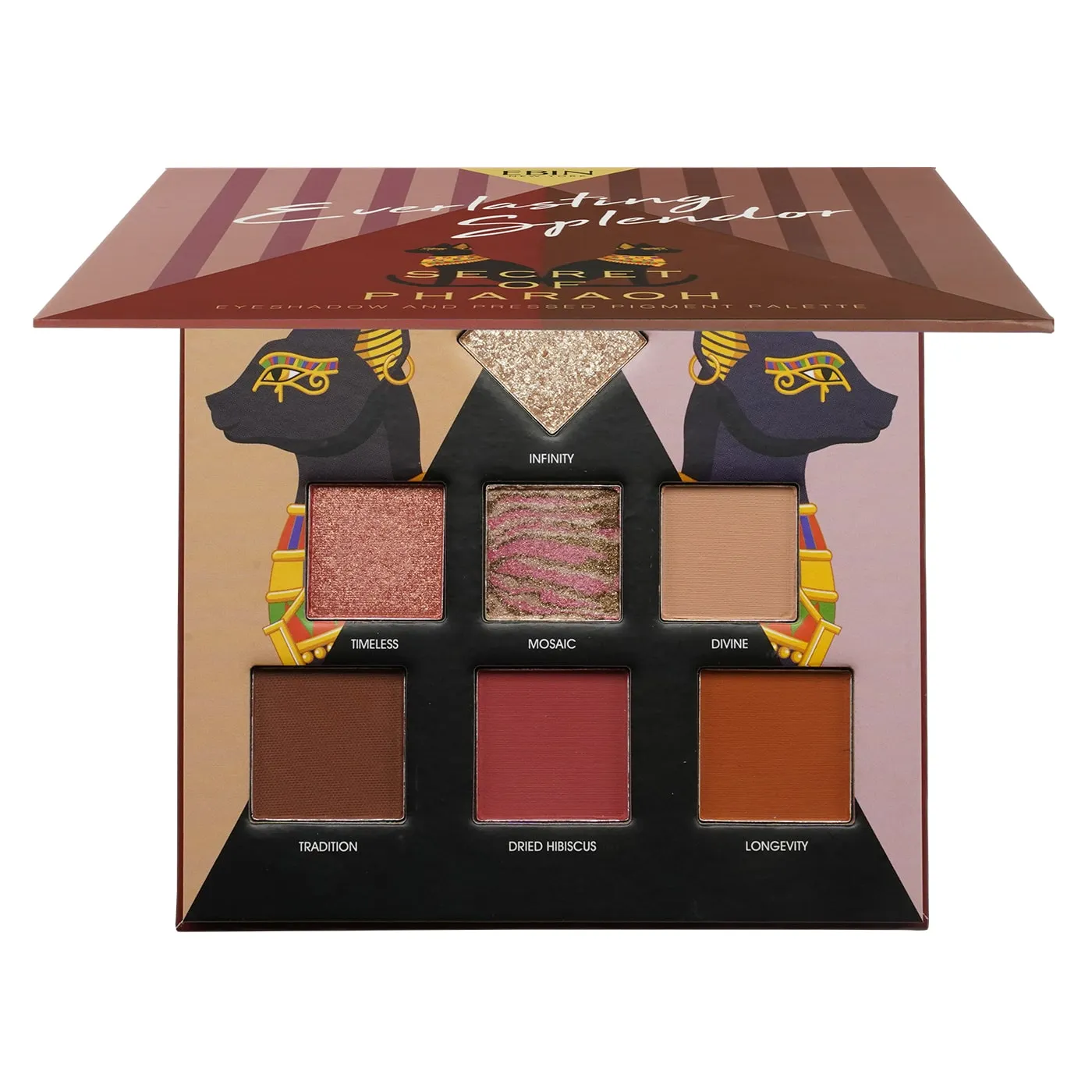 EVERLASTING SPLENDOR - SECRET OF PHARAOH 7 SHADES EYESHADOW PALETTE