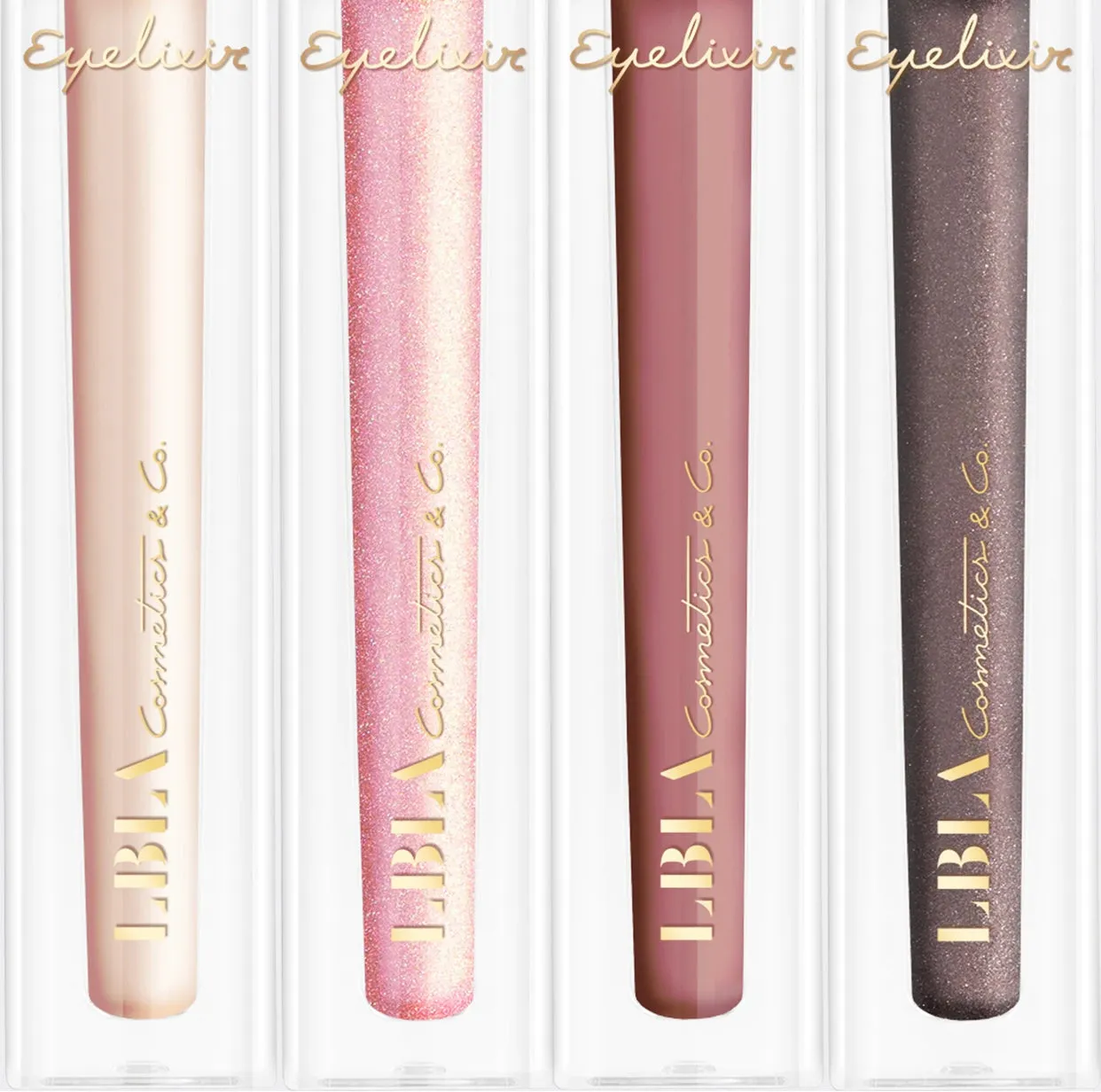 Eyelixirs set of 4- rose retro