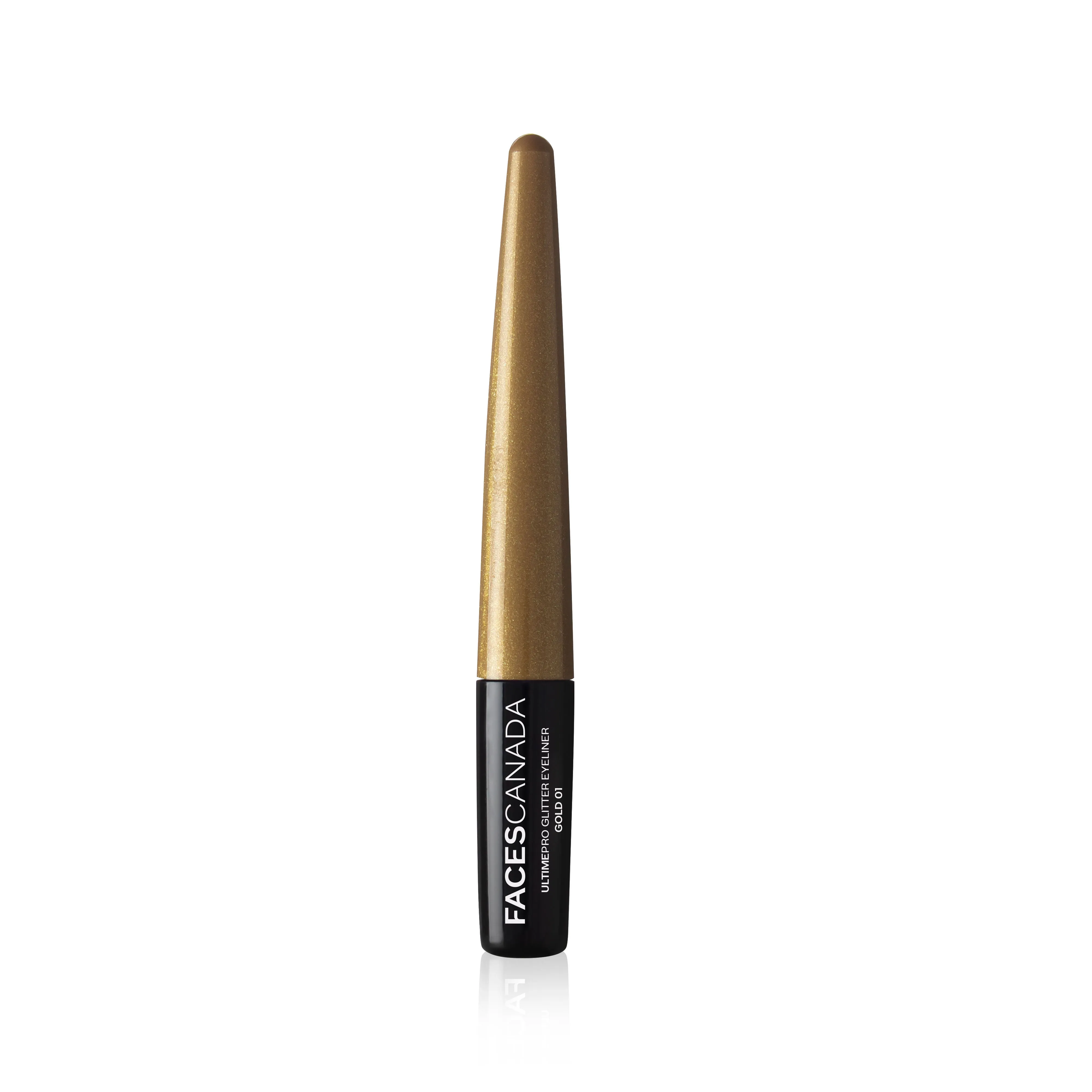 Faces Canada Ultime Pro Glitter Eyeliner Gold 01 (1.7 ml)