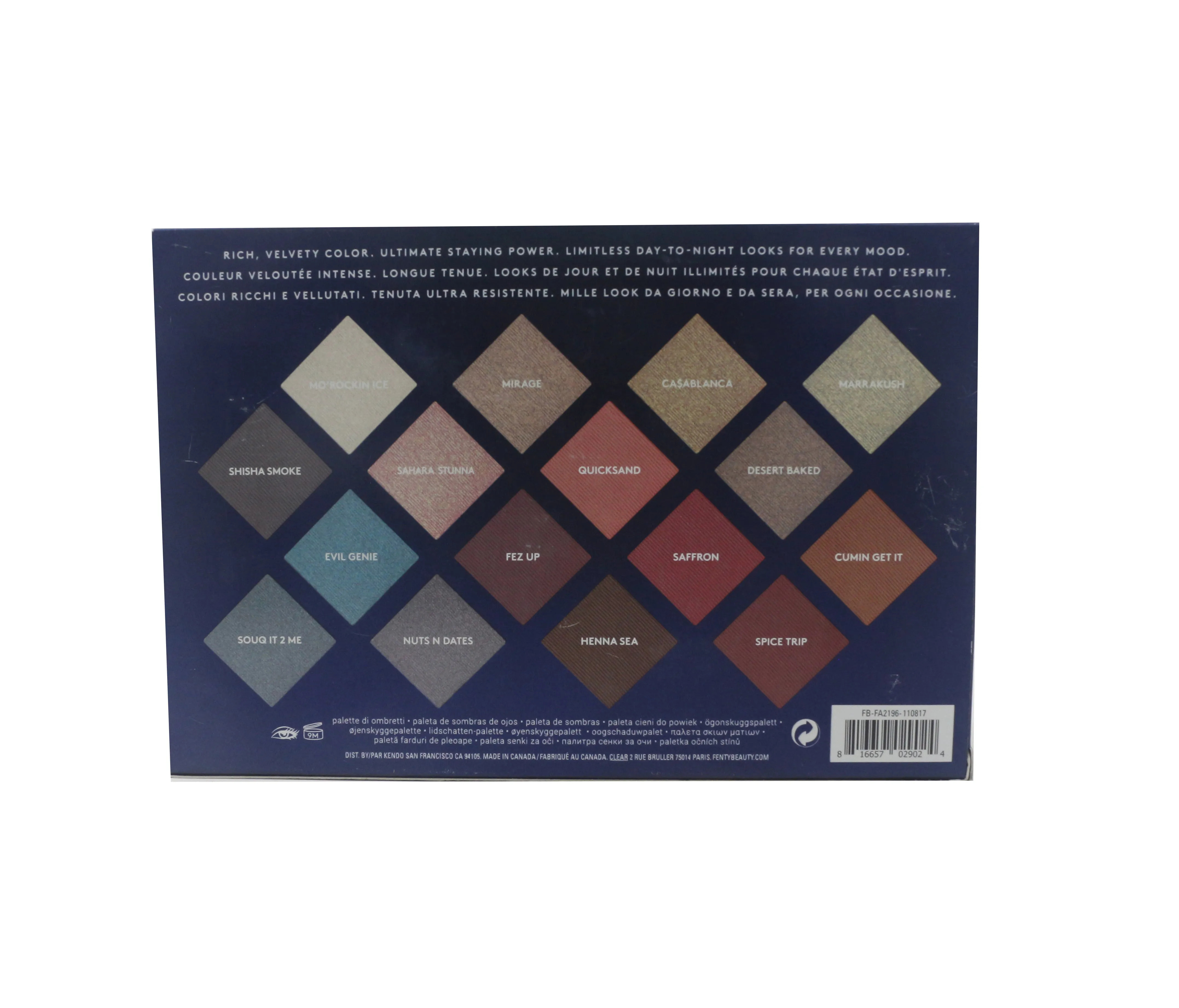 Fenty Beauty by Rihanna Moroccan Spice Eyeshadow Palette
