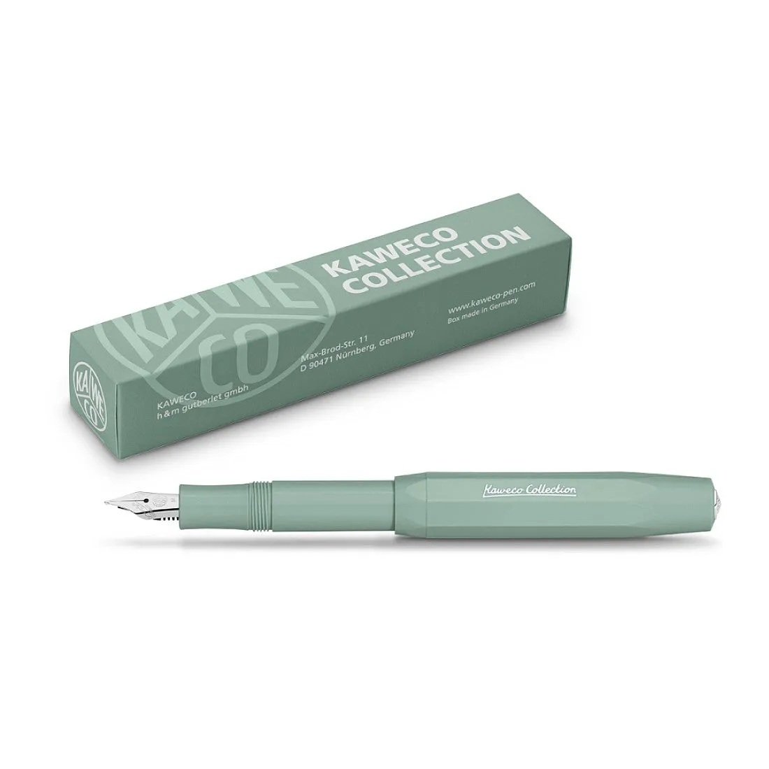 Kaweco Collection Sport Fountain Pen - Smooth Sage Broad