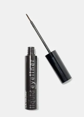 LA Colors Round Liquid Eyeliner - Black/Brown