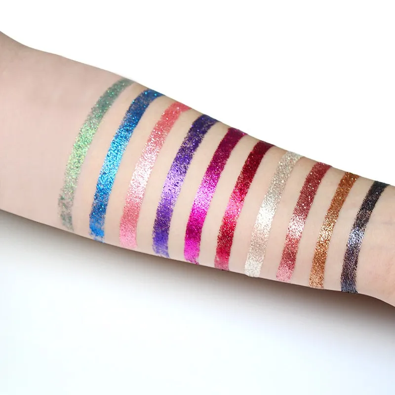 Makeup Palette 10 Color Nude Matte Eyeshadow Shimmer Diamond Glitter