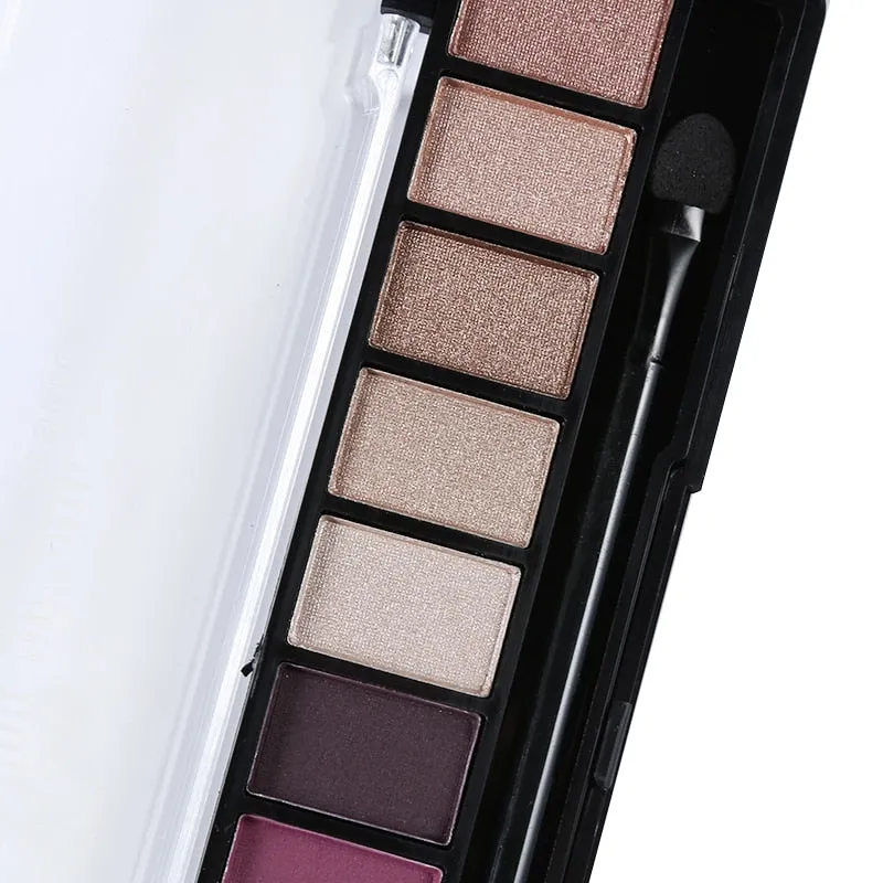 Makeup Palette 10 Color Nude Matte Eyeshadow Shimmer Diamond Glitter