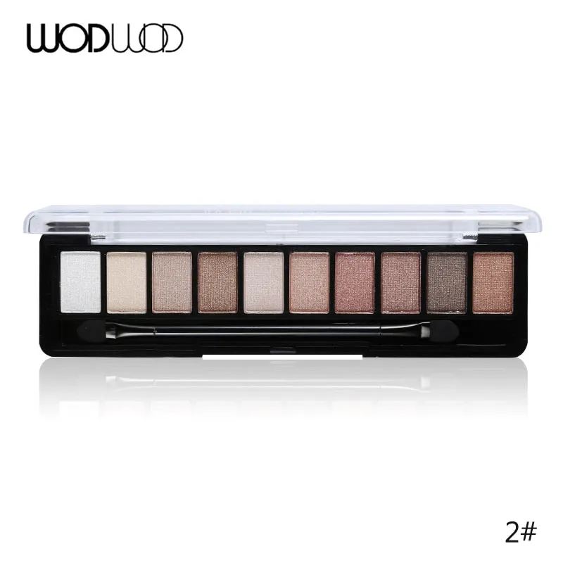 Makeup Palette 10 Color Nude Matte Eyeshadow Shimmer Diamond Glitter