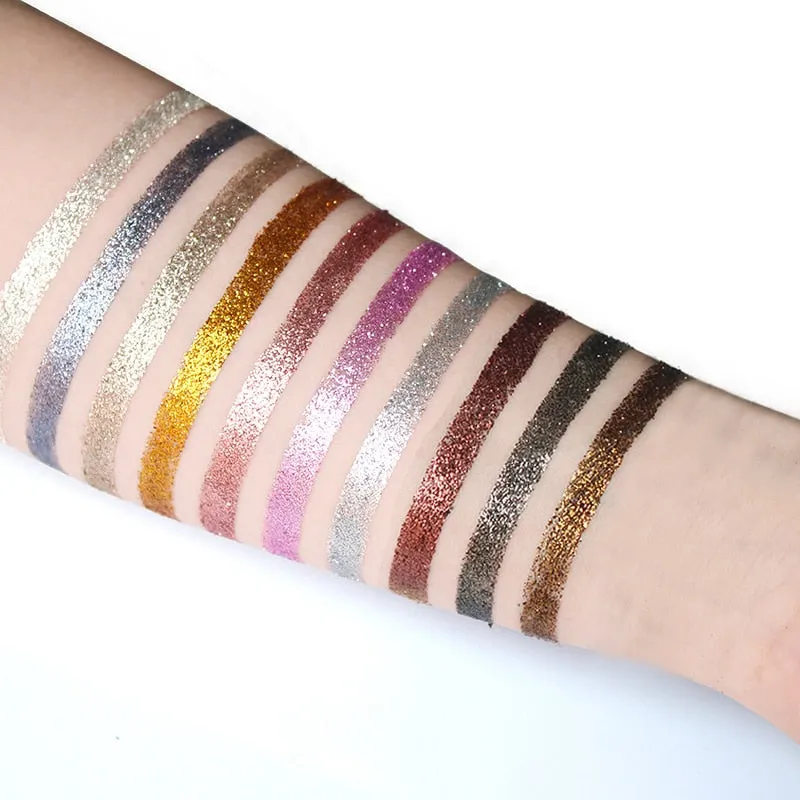 Makeup Palette 10 Color Nude Matte Eyeshadow Shimmer Diamond Glitter