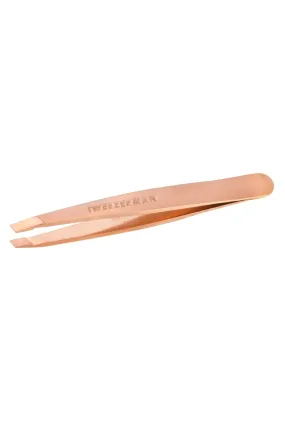 Mini Slant Tweezer - Rose Gold