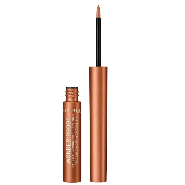 Rimmel Wonder'proof 24Hr Waterproof Color Eyeliner - True Copper