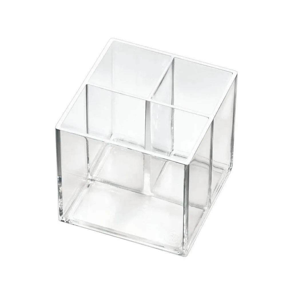Sarah Tanno by iDesign Cosmetic Cube Makeup Organiser Clear