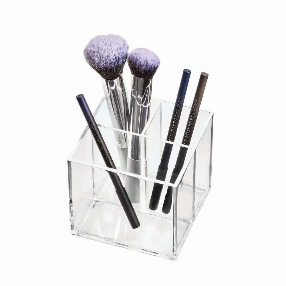 Sarah Tanno by iDesign Cosmetic Cube Makeup Organiser Clear