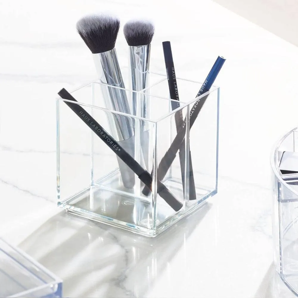 Sarah Tanno by iDesign Cosmetic Cube Makeup Organiser Clear