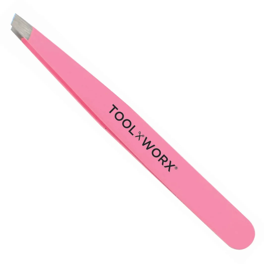 Toolworx Power Grip Slanted Tweezers